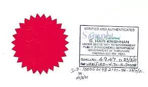 HRD Attestation TamilNadu | Degree Attestation HRD Attestation Chennai | Degree Attestation